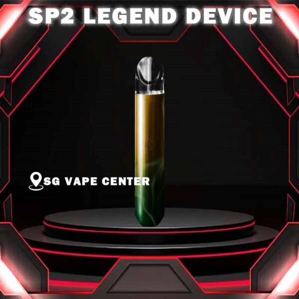 SP2 LEGEND SERIES DEVICE - SG VAPE CENTER A new series of SP2 LEGEND SERIES DEVICE vape with shinning gradient color. It powered by 350mAh built-in battery and equipped with transparent crystal pod flavour with BLITZ light. With pre-filled 2ml e-liquid, the SP2 brings an easy vape for portability and ease of use.SP2's has a vibration reminder after taking over 15 puff within 10min. The LED light indicator display red light during charging, and light off after the battery is fully charged. The LED light flashes 10 times to indicate low power. Features: Built-in Battery 380mAh Maximum Wattage: 10-15W Magnetic Pod Connection Full Charge 40min last up to 300-500 puff Specifications:  Size: 116 x 20 x 12mm Weight: 17g Resistance Range: 0.9Ω-1Ω Package Included: 1x SP2 Device 1x Type-C Cable ⚠️SP2 LEGEND DEVICE COMPATIBLE POD WITH⚠️ RELX Pod SP2 Pod LANA Pod ZEUZ Pod ZENO Pod GENESIS Pod R-One Pod Time pod Wuuz Pod Eva Pod Kizz Pod ⚠️SP2 LEGEND DEVICE COLOR LINE UP⚠️ Aqua Shell Rainbow Indigo Roseple Star Shining Green Spring Blue SG VAPE COD SAME DAY DELIVERY , CASH ON DELIVERY ONLY. TAKE BULK ORDER /MORE ORDER PLS CONTACT ME :  SGVAPECENTER VIEW OUR DAILY NEWS INFORMATION VAPE : TELEGRAM CHANNEL