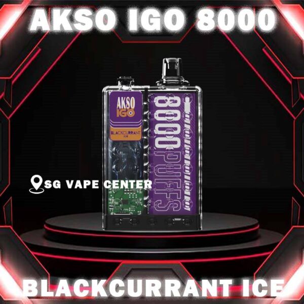 AKSO IGO 8000 DISPOSABLE - SG VAPE CENTER Akso IGO 8000 Disposable Vape is a high-capacity device designed for an extended vaping experience.Beside, the device comes pre-filled with 15ml of e-liquid, which is available in a range of delicious flavors and nicotine strengths. Akso IGO Vape features an ergonomic design that is comfortable to hold and use. It mouthpiece is designed to enhance the vaping experience, and the device is draw activated, making it easy to use. Akso IGO 8000 puffs disposable is portable, making it easy to carry in a pocket .Its compact design does not compromise on performance, deliver smooth vapor production with every puff.  Specification : Puff : 8000 Puffs Volume : 15ML Flavour Charging : Rechargeable with Type C Coil : Mesh Coil Fully Charged Time : 20mins Nicotine Strength : 5%  ⚠️AKSO IGO 8000 FLAVOUR LINE UP⚠️ Aloe Grape Apple Yakult Blackcurrant Ice Caramel Cookies Caramel Mocha Freezy Cola Guava Honeydew Lychee Rose Mango Ice Mango Peach Mix Berries Nutty Tobacco Passion Fruit Yakult Rootbeer Rootbeer Float Strawberry Cheese Strawberry Ice Cream Strawberry Kiwi Strawberry Yakult Vanilla Milk Watermelon Ice Yakult Coffee Hazelnut Creme Brulee SG VAPE COD SAME DAY DELIVERY , CASH ON DELIVERY ONLY. TAKE BULK ORDER /MORE ORDER PLS CONTACT ME :  SGVAPECENTER VIEW OUR DAILY NEWS INFORMATION VAPE : TELEGRAM CHANNEL