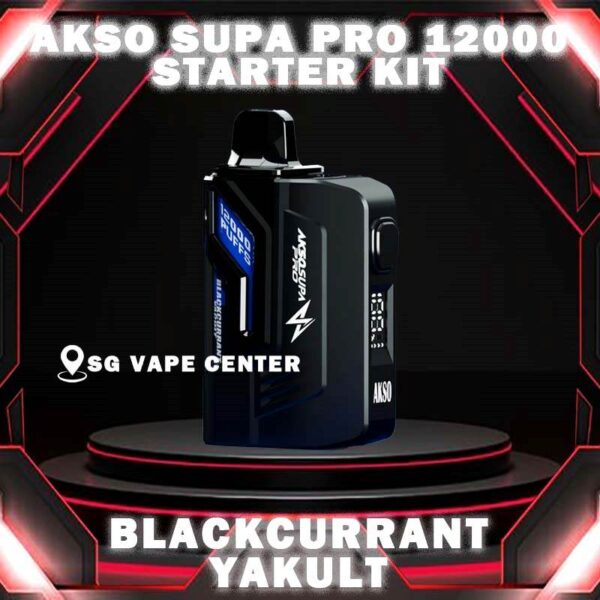 AKSO SUPA PRO 12000 DISPOSABLE - VAPE SINGAPORE SG COD AKSO SUPA PRO 12000 Disposable are one of the smash-market Cartridge System Pod in Malaysia. They pack a rechargeable battery and come prefilled with a whopping 12ml of liquid together with an indicator special for battery and liquid level. This allows you to vape longer on a single disposable and makes the AKSO SUPA PRO a great option for traveling, extended road trips, or even just day-to-day use. Each Prefilled Cartridge will last for 12000 puffs. What makes AKSO SUPA PRO are different than the other device because it came with Chip Set System which will show you accurate level of flavour indicator. delivers a great flavoring, a satisfying draw and the indicator; They feel really good in the hand as ergonomic shape to hold and vape with. The AKSO SUPA PRO is available in 12 flavors for you to choose. Some flavors to try are Blackcurrant Yacult, Rootbeer, Apple Asam Boi and Nutty Tobacco. Specification : Nicotine 50mg (5%) Approx. 12000 puffs Capacity 12ml Blue Led - Unlock & Booster ,Press the button for booster experience Blue & Green Led - Locked ,Press 3 Time for Child Lock Safety ⚠️AKSO SUPA PRO 12000 DISPOSABLE  FLAVOUR LINE UP⚠️ Apple Asam Boi Blackcurrant Yakult Grape Ice Watermelon Mango Lime Minty Gum Nutty Tobacco Peanut Butter Toast Pineapple Mango Pomegranate Plum Guava Rootbeer Triple Mango Strawberry Hami Melon Mango Nata De Coco Strawberry Vanilla Custard Pina Watermelon Strawberry Zesty Grape Watermelon Grape SG VAPE COD SAME DAY DELIVERY , CASH ON DELIVERY ONLY. TAKE BULK ORDER /MORE ORDER PLS CONTACT ME :  SGVAPECENTER VIEW OUR DAILY NEWS INFORMATION VAPE : TELEGRAM CHANNEL