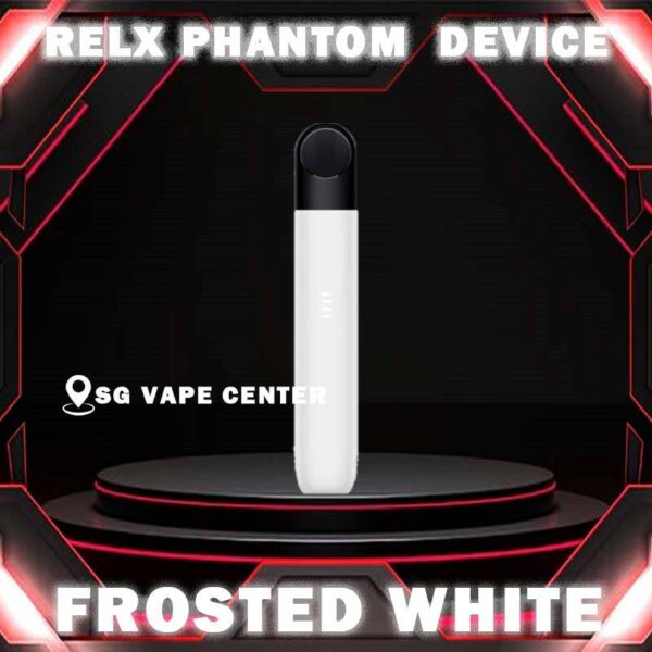 RELX PHANTOM DEVICE - SG VAPE CENTER The unique 4-scale battery indicator design on the RELX PHANTOM DEVICE can display the remaining battery and charging progress at any time, so as to relieve the user’s anxiety about the unknown battery. At the same time, technological breakthroughs have been achieved in terms of charging speed, battery capacity, oil leakage prevention technology, and material technology. In terms of power consumption, RELX Phantom uses type-C standard interface input. Compared with RELX’s first-generation products, the new product’s battery capacity has increased by 9% and the charging efficiency has increased by 31%. In addition, the Phantom has been improved and upgraded in ten performance aspects such as oil leakage prevention, suction experience, product safety, service life, and product feel, and the product strength has been comprehensively improved. Specification : Product Name: RELX Phantom pod system Battery capacity: 380mAh Package Included : 1 x Device 1 x USB Type-C charging cable ⚠️RELX PHANTOM DEVICE COMPATIBLE WITH⚠️ ISHO INFINITY POD LANA INFINITY POD RELX INFINITY POD ZEUZ INFINITY POD ⚠️RELX PHANTOM DEVICE COLOR LINE UP⚠️ Graphite Black Iris Blue Flame Orange Sparkling Lake Morning Frost Green Moon Silver Frosted White SG VAPE COD SAME DAY DELIVERY , CASH ON DELIVERY ONLY. TAKE BULK ORDER /MORE ORDER PLS CONTACT ME :  SGVAPECENTER VIEW OUR DAILY NEWS INFORMATION VAPE : TELEGRAM CHANNEL