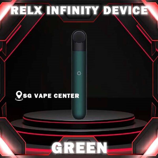 RELX INFINITY DEVICE - SG VAPE CENTER The Newest addition to the RELX line up! With its innovative leak-resistant maze coil and SmartPace Vibration technology, introducing the RELX Infinity Vape Pod Device Kit! The RELX Infinity is jam packed with various features from its dual charging system and sleek ergonomic design. What sets the RELX Infinity apart? The Infinity optimizes the activation draw to be set at the perfect temperature providing you with rich vapor production and excellent flavor. The device features haptic vibration feedback when you insert the pre-filled pod. Hate Leaky Pods? RELX Infinity pods are leak resistant due to its new maze coil design. The coil features 11 structural layers that prevent internal leaks and condensation for a more secure vaping experience. The Infinity supports the new RELX Infinity Portable Charging Cases offering up to 2 and a half extra days of charge with it’s 1000maH of battery life. Charging case sold separately. The battery features 380mAH for long lasting everyday usage and a massive 1.9mL capacity for its pre-filled nicotine salt e-juice pods that lasts approximately 650 puffs. RELX Infinity pods come in a wide range of flavors to choose from. Specifications : Built-in Battery 380mAh Fast Charging with Type-C Cable SuperSmooth Technology Automatic (Draw activated) Magnetic Pod Connection Portable Charge Case – Sold Separately E-Liquid Capacity: 2ml ⚠️RELX INFINITY DEVICE COMPATIBLE POD WITH⚠️ RELX INFINITY POD ISHO INFINITY POD ZEUZ INFINITY POD LANA INFINITY POD ⚠️RELX INFINITY DEVICE COLOR LINE UP⚠️ Black Red Green Silver Gold Deep Blue Silver Blue Sky Blush SG VAPE COD SAME DAY DELIVERY , CASH ON DELIVERY ONLY. TAKE BULK ORDER /MORE ORDER PLS CONTACT ME :  SGVAPECENTER VIEW OUR DAILY NEWS INFORMATION VAPE : TELEGRAM CHANNEL