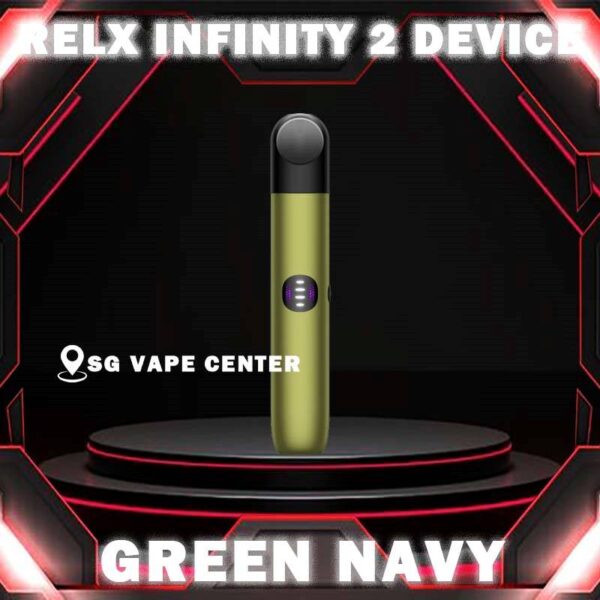 RELX INFINITY 2 DEVICE - SG VAPE CENTER The RELX Infinity 2 vape device is the newest 2023 addition to the RELX family. As with the RELX Infinity and Essential, the Infinity 2 is a compact and lightweight pen-style device designed for both beginner and veteran vapers, but with some groundbreaking added features. Customize your vaping experience with 3 power modes! Vape your way with your choice of 3 vaping modes; Eco, Smooth and Boost, easily selectable by the push of a button with the RELX Infinity 2 and identifiable by the LED light color. Eco Mode Eco Mode runs on a reduced power setting of 5.5w. This setting gives you a lighter vaping experience with less output and also preserves battery life by up to 25% vs smooth mode! Smooth Mode Smooth Mode delivers the most similar vaping experience to the RELX infinity and RELX Essential. At a slightly higher 6.5w power output this gives you the familiar vaping experience you know and love with traditional RELX Products. Boost Mode Boost Mode runs on an enhanced power setting of 8w delivering instant satisfaction, maximum flavour & 15% more vapor output than smooth mode. Enhanced Battery Technology The RELX Infinity 2 comes with improved ultra fast charging. You can now charge a RELX device in less than 15 minutes; 130% faster than prior RELX infinity devices. In addition to quicker charging, the RELX Infinity 2 comes with an additional 14% battery capacity compared to the RELX Infinity. At 440 mAh, you’ll have no problem being out on the go for a solid day. Specifications : Atomizer using Cotton/Ceramic Charging Duration 27min Battery Capacity 440mAh Charger Type USB Type C Battery Indicator Power Adjustable Power Mode : Green – Eco Mode Blue – Smooth Mode Purple – Boost Mode ⚠️RELX INFINITY 2 DEVICE COMPATIBLE POD WITH⚠️ RELX INFINITY POD ISHO INFINITY POD ZEUZ INFINITY POD LANA INFINITY POD ⚠️RELX INFINITY 2 DEVICE COLOR LINE UP⚠️ Blue Bay - Blue Cherry Blossom - Pink Dark Asteroid - Grey Green Navy - Green Obsidian Black - Black Royal Indigo - Purple SG VAPE COD SAME DAY DELIVERY , CASH ON DELIVERY ONLY. TAKE BULK ORDER /MORE ORDER PLS CONTACT ME :  SGVAPECENTER VIEW OUR DAILY NEWS INFORMATION VAPE : TELEGRAM CHANNEL