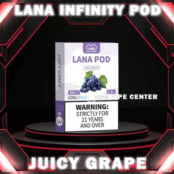 LANA INFINITY POD - SG VAPE CENTER LANA INFINITY POD is brand new vape pod flavor for 4th & 5th Generation RELX, including RELX Infinity, Essential and Phantom Device. Pre-filled with 2ml capacity e-liquid. The materials used in Lana Pod II are very particular. It abandons the traditional and cheap cotton core heating technology and adopts the latest ceramic core heating to ensure the taste of atomization. At the same time, the oil sealing technology has been improved to greatly ensure the occurrence of e-liquid leakage. Ensure a more comfortable and safe user experience. Specifications : Nicotine 3% Capacity 2ml per pod Package Included : 1 Pack of 3 Pods ⚠️LANA INFINITY POD COMPATIBLE DEVICE WITH⚠️ DD CUBE DEVICE RELX ARTISAN DEVICE RELX INFINITY DEVICE RELX INFINITY 2 DEVICE RELX ESSENTIAL DEVICE RELX PHANTOM DEVICE LANA INFINITY DEVICE ⚠️LANA INFINITY POD FLAVOUR LINE UP⚠️ Blueberry Coke Ice Lychee Mango Milkshake Passion Fruit Peach Grape Banana Peach Sea Salt Lemon Sprite Strawberry kiwi Strawberry Milk Taro Ice Cream Tie Guan Yin Watermelon Berry Blast Energy Drink Juicy Grape Strawberry Watermelon SG VAPE COD SAME DAY DELIVERY , CASH ON DELIVERY ONLY. TAKE BULK ORDER /MORE ORDER PLS CONTACT ME :  SGVAPECENTER VIEW OUR DAILY NEWS INFORMATION VAPE : TELEGRAM CHANNEL