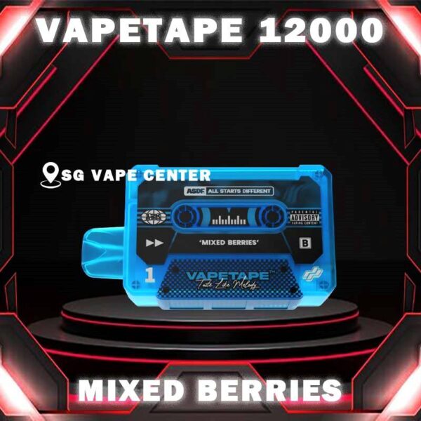 VAPETAPE 12000 DISPOSABLE - VAPE SINGAPORE SG COD A Malaysian e-cigarette made specifically for the Malaysian palate,  The Vapetape 12000 Rechargeable Disposable , have features rich smells and delectable flavours.  We are the best online vape store in Singapore, therefore I guarantee you can test it Vapetape 12k right now at SG VAPE SINGAPORE. Try out quickly at our store now ! Discover out signature Double Mango flavor, alongside popular options like Vapetape 12k puffs Honeydew Watermelon, Sour Bubblegum , Solero Lime , Watermelon Peach, Gummy Bear, and Strawberry Lemon Tart. For those craving extra sweetness, you can also enjoy Ice Lemon Tea or Red Slurpee flavors. Specification : Nicotine 50mg (5%) Approx. 12000 puffs Mesh Coil Rechargeable Battery Charging Port: Type-C ⚠️VAPETAPE 12000 FLAVOUR LINE UP⚠️ Double Mango Mango Grape Mango Lychee Strawberry Lychee Lychee Blackcurrant Grape Blackcurrant Honeydew Watermelon Pineapple Orange Kiwi Passion Fruit Guava Peach Mixed Berries Lemon Cola Blackcurrant Yakult Gummy Bear Solero Lime Sour Bubblegum Banana Custard Strawberry Lemon Tart Honeydew Blackcurrant Ice Lemon Tea Red Slurpee Grape Bubblegum Yakult Watermelon Peach Peach Lychee SG VAPE COD SAME DAY DELIVERY , CASH ON DELIVERY ONLY. TAKE BULK ORDER /MORE ORDER PLS CONTACT ME :  SGVAPECENTER VIEW OUR DAILY NEWS INFORMATION VAPE : TELEGRAM CHANNEL