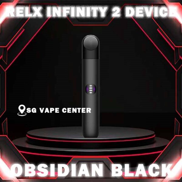 RELX INFINITY 2 DEVICE - SG VAPE CENTER The RELX Infinity 2 vape device is the newest 2023 addition to the RELX family. As with the RELX Infinity and Essential, the Infinity 2 is a compact and lightweight pen-style device designed for both beginner and veteran vapers, but with some groundbreaking added features. Customize your vaping experience with 3 power modes! Vape your way with your choice of 3 vaping modes; Eco, Smooth and Boost, easily selectable by the push of a button with the RELX Infinity 2 and identifiable by the LED light color. Eco Mode Eco Mode runs on a reduced power setting of 5.5w. This setting gives you a lighter vaping experience with less output and also preserves battery life by up to 25% vs smooth mode! Smooth Mode Smooth Mode delivers the most similar vaping experience to the RELX infinity and RELX Essential. At a slightly higher 6.5w power output this gives you the familiar vaping experience you know and love with traditional RELX Products. Boost Mode Boost Mode runs on an enhanced power setting of 8w delivering instant satisfaction, maximum flavour & 15% more vapor output than smooth mode. Enhanced Battery Technology The RELX Infinity 2 comes with improved ultra fast charging. You can now charge a RELX device in less than 15 minutes; 130% faster than prior RELX infinity devices. In addition to quicker charging, the RELX Infinity 2 comes with an additional 14% battery capacity compared to the RELX Infinity. At 440 mAh, you’ll have no problem being out on the go for a solid day. Specifications : Atomizer using Cotton/Ceramic Charging Duration 27min Battery Capacity 440mAh Charger Type USB Type C Battery Indicator Power Adjustable Power Mode : Green – Eco Mode Blue – Smooth Mode Purple – Boost Mode ⚠️RELX INFINITY 2 DEVICE COMPATIBLE POD WITH⚠️ RELX INFINITY POD ISHO INFINITY POD ZEUZ INFINITY POD LANA INFINITY POD ⚠️RELX INFINITY 2 DEVICE COLOR LINE UP⚠️ Blue Bay - Blue Cherry Blossom - Pink Dark Asteroid - Grey Green Navy - Green Obsidian Black - Black Royal Indigo - Purple SG VAPE COD SAME DAY DELIVERY , CASH ON DELIVERY ONLY. TAKE BULK ORDER /MORE ORDER PLS CONTACT ME :  SGVAPECENTER VIEW OUR DAILY NEWS INFORMATION VAPE : TELEGRAM CHANNEL