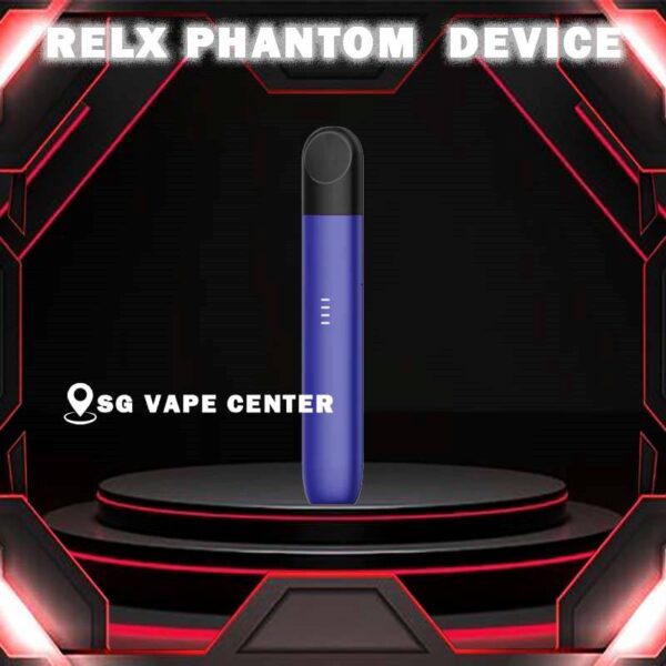 RELX PHANTOM DEVICE ( Infinity Plus ) - SG VAPE CENTER This vape also is Relx infinity plus device , phantom ready stock in singapore store online shop line up. The unique 4-scale battery indicator design on the RELX PHANTOM DEVICE can display the remaining battery and charging progress at any time, so as to relieve the user’s anxiety about the unknown battery. At the same time, technological breakthroughs have been achieved in terms of charging speed, battery capacity, oil leakage prevention technology, and material technology. In terms of power consumption, RELX Phantom uses type-C standard interface input. Compared with RELX’s first-generation products, the new product’s battery capacity has increased by 9% and the charging efficiency has increased by 31%. In addition, the Phantom has been improved and upgraded in ten performance aspects such as oil leakage prevention, suction experience, product safety, service life, and product feel, and the product strength has been comprehensively improved. Specification : Product Name: RELX Phantom pod system Battery capacity: 380mAh Package Included : 1 x Device 1 x USB Type-C charging cable ⚠️RELX PHANTOM DEVICE COMPATIBLE WITH⚠️ ISHO INFINITY POD LANA INFINITY POD RELX INFINITY POD ZEUZ INFINITY POD RELX POD REAL ⚠️RELX PHANTOM DEVICE COLOR LINE UP⚠️ Graphite Black Iris Blue Flame Orange Sparkling Lake Morning Frost Green Moon Silver Frosted White SG VAPE COD SAME DAY DELIVERY , CASH ON DELIVERY ONLY. TAKE BULK ORDER /MORE ORDER PLS CONTACT ME :  SGVAPECENTER VIEW OUR DAILY NEWS INFORMATION VAPE : TELEGRAM CHANNEL