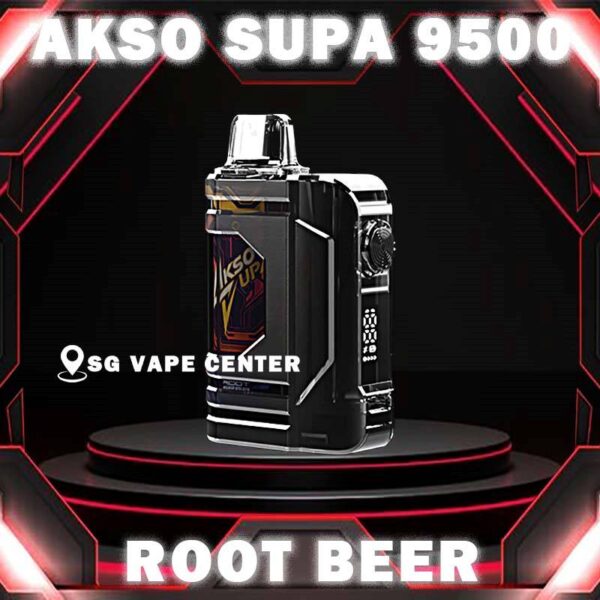 AKSO SUPA 9500 DISPOSABLE - SG VAPE CENTER Akso supa 9500 Disposable is new era disposable vape device. It has child lock mode function, smart screen indicator to show battery percentage and high power boost button. The child lock mode can make sure children wont use the device accidentally. Futhermore, the high power boost button can bring more smoke feeling to SG vape users. Get ur akso supa now at SG VAPE CENTER . We provide same day cash on delivery service with 0 deposit! Specification : Nicotine 50mg (5%) Approx. 9500 puffs Capacity 18ml Rechargeable Battery 650mAh Extra Boost Button  Child Lock Safety  ⚠️AKSO SUPA 9500 FLAVOUR LINE UP⚠️ Apple Asam Boi Blackberry Ice Blackcurrant Yakult Creamy Milk Grape Ice Ice Cream Cake Green Grape Lychee Longan Super Ice Mint Taro Ice Cream Mango Yakult Nutty Tobacco Root Beer Solero Strawberry Vanilla Donut Vanilla Latte Watermelon Ice Yakult Guava Asam Melon Gum Strawberry Gum Mango Ice SG VAPE COD SAME DAY DELIVERY , CASH ON DELIVERY ONLY. TAKE BULK ORDER /MORE ORDER PLS CONTACT ME :  SGVAPECENTER VIEW OUR DAILY NEWS INFORMATION VAPE : TELEGRAM CHANNEL