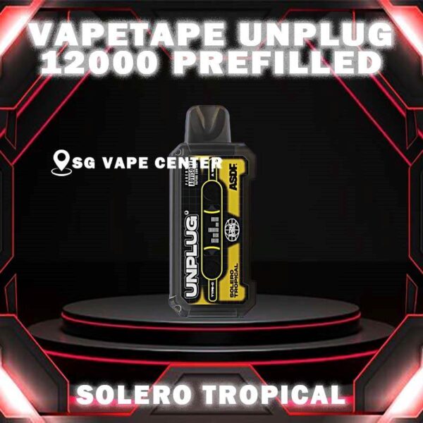 VAPETAPE UNPLUG 12000 DISPOSABLE - VAPE SINGAPORE SG COD Discover the freedom of Vapetape Unplug 12000 Disposable – the ultimate vape experience! Choose from 10 + plus delicious flavors, each conveniently plug-and-use. Our innovative design features a child lock for added safety. Elevate your vaping journey with Vapetape Unplug – where flavor meets convenience. Unplug, unwind, and savor the essence of 10 unique flavors with confidence. Order now! STARTER KIT Package Include : X1 UNPLUG Baterry Device X1 Prefilled Pod 12k Puffs CARTRIDGE Package Include : X1 Prefilled Pod 12k Puffs Specification : Puff : 12000 Puffs Capacity : 21ml Nicotine : 5% ( 50 Mg) Battery : 550mAh Charging : Rechargeable with TYPE-C ⚠️VAPETAPE UNPLUG 12000 FULL SET & CARTRIDGE FLAVOUR ⚠️ Double Grape Berries Yogurt Blackcurrant Berries Blackcurrant Bubblegum Honeydew Bubblegum Honeydew Slurpee Mango Slurpee Strawberry Grapple Solero Tropical Watermelon Bubblegum Choco Mint Candy Grape Pear Orange Mango Guava Pineapple Apple Ribena Lychee SG VAPE COD SAME DAY DELIVERY , CASH ON DELIVERY ONLY. TAKE BULK ORDER /MORE ORDER PLS CONTACT ME :  SGVAPECENTER VIEW OUR DAILY NEWS INFORMATION VAPE : TELEGRAM CHANNEL