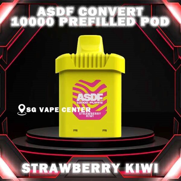 ASDF CONVERT 10000 DISPOSABLE - VAPE SINGAPORE SG COD The ASDF CONVERT 10000 DISPOSABLE vape Prefilled Pod Cartridge and Battery System Pod Design by ASDF,Support Power Indicator of 3 Dynamic energy Flow : Green - 71%-100% , Blue - 26%-70% , Red - 0%-25%. Less waiting more puffing with ASDF VAPE! STARTER KIT Package Include : X1 Convert Device X1 Prefilled Pod 10k Puffs CARTRIDGE Package Include : X1 Prefilled Pod 10k Puffs Specification : Nicotine : 50mg (5%) Battery Volume : 500 mAh Charging : Rechargeable with Type C Fully Charged Time : 15mins Battery Indicator ⚠️ASDF CONVERT 10000 STARTER KIT FLAVOUR⚠️ Berry Peach Berry Slurpee Double Mango Fruity Lychee Grape Yogurt Hawaiian Pineapple Lemon Lime Lemon Mango Lychee Aloe Vera Mixed Bubblegum Mixed Pear Strawberry Pear Strawberry Yogurt Strawebrry Peach Berries Mango Peach ⚠️ASDF CONVERT 10000 PREFILLED FLAVOUR⚠️ Berry Peach Sea Salt Passion Fruit Cappuccino Cool Mint Lemon Mint Coconut Lychee Strawberry Apple Strawberry Kiwi Blueberry Kiwi Ice Double Mango Banana Berries Grape Lychee Mixed Bubblegum Hawaiian Pineapple Mango Peach Energy Drink Strawberry Peach Berries Strawberry Berries Fruity Lychee Grape Slurpee Grape Yogurt Lemon Mango Lychee Aloe Vera SG VAPE COD SAME DAY DELIVERY , CASH ON DELIVERY ONLY. TAKE BULK ORDER /MORE ORDER PLS CONTACT ME :  SGVAPECENTER VIEW OUR DAILY NEWS INFORMATION VAPE : TELEGRAM CHANNEL