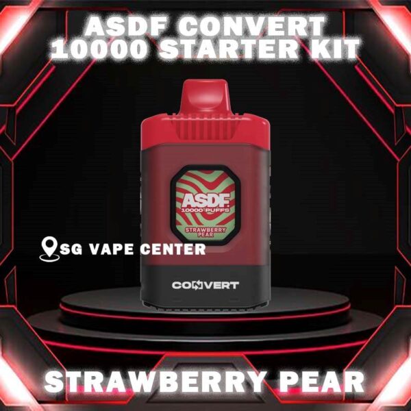 ASDF CONVERT 10000 DISPOSABLE - VAPE SINGAPORE SG COD The ASDF CONVERT 10000 DISPOSABLE vape Prefilled Pod Cartridge and Battery System Pod Design by ASDF,Support Power Indicator of 3 Dynamic energy Flow : Green - 71%-100% , Blue - 26%-70% , Red - 0%-25%. Less waiting more puffing with ASDF VAPE! STARTER KIT Package Include : X1 Convert Device X1 Prefilled Pod 10k Puffs CARTRIDGE Package Include : X1 Prefilled Pod 10k Puffs Specification : Nicotine : 50mg (5%) Battery Volume : 500 mAh Charging : Rechargeable with Type C Fully Charged Time : 15mins Battery Indicator ⚠️ASDF CONVERT 10000 STARTER KIT FLAVOUR⚠️ Berry Peach Berry Slurpee Double Mango Fruity Lychee Grape Yogurt Hawaiian Pineapple Lemon Lime Lemon Mango Lychee Aloe Vera Mixed Bubblegum Mixed Pear Strawberry Pear Strawberry Yogurt Strawebrry Peach Berries Mango Peach ⚠️ASDF CONVERT 10000 PREFILLED FLAVOUR⚠️ Berry Peach Sea Salt Passion Fruit Cappuccino Cool Mint Lemon Mint Coconut Lychee Strawberry Apple Strawberry Kiwi Blueberry Kiwi Ice Double Mango Banana Berries Grape Lychee Mixed Bubblegum Hawaiian Pineapple Mango Peach Energy Drink Strawberry Peach Berries Strawberry Berries Fruity Lychee Grape Slurpee Grape Yogurt Lemon Mango Lychee Aloe Vera SG VAPE COD SAME DAY DELIVERY , CASH ON DELIVERY ONLY. TAKE BULK ORDER /MORE ORDER PLS CONTACT ME :  SGVAPECENTER VIEW OUR DAILY NEWS INFORMATION VAPE : TELEGRAM CHANNEL