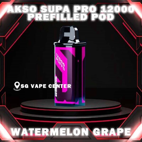 AKSO SUPA PRO 12000 DISPOSABLE - VAPE SINGAPORE SG COD AKSO SUPA PRO 12000 Disposable are one of the smash-market Cartridge System Pod in Malaysia. They pack a rechargeable battery and come prefilled with a whopping 12ml of liquid together with an indicator special for battery and liquid level. This allows you to vape longer on a single disposable and makes the AKSO SUPA PRO a great option for traveling, extended road trips, or even just day-to-day use. Each Prefilled Cartridge will last for 12000 puffs. What makes AKSO SUPA PRO are different than the other device because it came with Chip Set System which will show you accurate level of flavour indicator. delivers a great flavoring, a satisfying draw and the indicator; They feel really good in the hand as ergonomic shape to hold and vape with. The AKSO SUPA PRO is available in 12 flavors for you to choose. Some flavors to try are Blackcurrant Yacult, Rootbeer, Apple Asam Boi and Nutty Tobacco. Specification : Nicotine 50mg (5%) Approx. 12000 puffs Capacity 12ml Blue Led - Unlock & Booster ,Press the button for booster experience Blue & Green Led - Locked ,Press 3 Time for Child Lock Safety ⚠️AKSO SUPA PRO 12000 DISPOSABLE  FLAVOUR LINE UP⚠️ Apple Asam Boi Blackcurrant Yakult Grape Ice Watermelon Mango Lime Minty Gum Nutty Tobacco Peanut Butter Toast Pineapple Mango Pomegranate Plum Guava Rootbeer Triple Mango Strawberry Hami Melon Mango Nata De Coco Strawberry Vanilla Custard Pina Watermelon Strawberry Zesty Grape Watermelon Grape SG VAPE COD SAME DAY DELIVERY , CASH ON DELIVERY ONLY. TAKE BULK ORDER /MORE ORDER PLS CONTACT ME :  SGVAPECENTER VIEW OUR DAILY NEWS INFORMATION VAPE : TELEGRAM CHANNEL