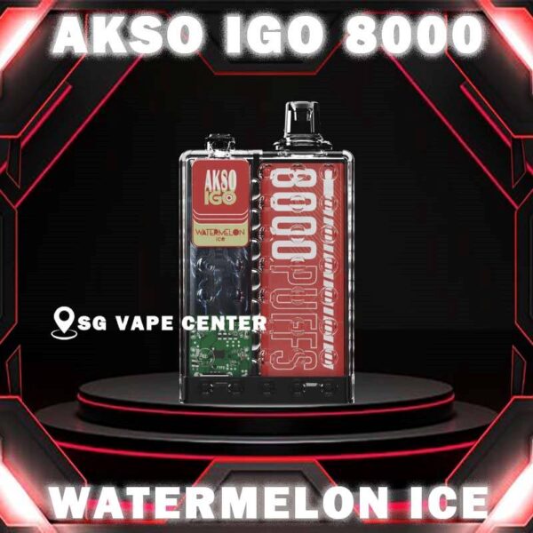 AKSO IGO 8000 DISPOSABLE - SG VAPE CENTER Akso IGO 8000 Disposable Vape is a high-capacity device designed for an extended vaping experience.Beside, the device comes pre-filled with 15ml of e-liquid, which is available in a range of delicious flavors and nicotine strengths. Akso IGO Vape features an ergonomic design that is comfortable to hold and use. It mouthpiece is designed to enhance the vaping experience, and the device is draw activated, making it easy to use. Akso IGO 8000 puffs disposable is portable, making it easy to carry in a pocket .Its compact design does not compromise on performance, deliver smooth vapor production with every puff.  Specification : Puff : 8000 Puffs Volume : 15ML Flavour Charging : Rechargeable with Type C Coil : Mesh Coil Fully Charged Time : 20mins Nicotine Strength : 5%  ⚠️AKSO IGO 8000 FLAVOUR LINE UP⚠️ Aloe Grape Apple Yakult Blackcurrant Ice Caramel Cookies Caramel Mocha Freezy Cola Guava Honeydew Lychee Rose Mango Ice Mango Peach Mix Berries Nutty Tobacco Passion Fruit Yakult Rootbeer Rootbeer Float Strawberry Cheese Strawberry Ice Cream Strawberry Kiwi Strawberry Yakult Vanilla Milk Watermelon Ice Yakult Coffee Hazelnut Creme Brulee SG VAPE COD SAME DAY DELIVERY , CASH ON DELIVERY ONLY. TAKE BULK ORDER /MORE ORDER PLS CONTACT ME :  SGVAPECENTER VIEW OUR DAILY NEWS INFORMATION VAPE : TELEGRAM CHANNEL