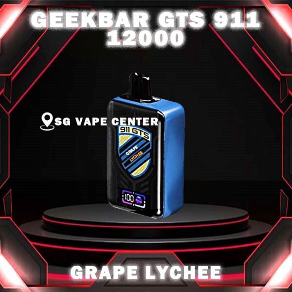 GEEKBAR GTS 911 12000 DISPOSABLE - VAPE SINGAPORE SG COD This GEEKBAR GTS 911 12000 disposable pod boasts a cutting-edge design, featuring a smart screen indicator that displays both battery and e-liquid balance percentages. With this user-friendly innovation, you're always in control of your vaping session. Specifition : Puffs : 12,000 Battery Capacity : Type-C Rechargeable Nicotine Strength : 5% Charging Time : Roughly 10 min - 15 min ⚠️GEEKBAR GTS 911 12000 FLAVOUR LINE UP⚠️ Aloe Honeydew ChocoMocha Grape Honeydew Grape Lychee Mango Berries Mango Pineapple Peanut Butter Strawberry Lime Vanilla Cream Puffs Watermelon Kiwi Guava SG VAPE COD SAME DAY DELIVERY , CASH ON DELIVERY ONLY. TAKE BULK ORDER /MORE ORDER PLS CONTACT ME :  SGVAPECENTER VIEW OUR DAILY NEWS INFORMATION VAPE : TELEGRAM CHANNEL