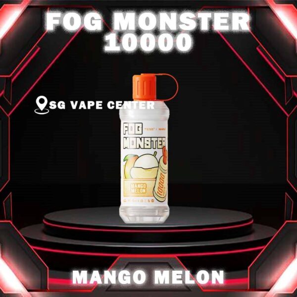 FOG MONSTER 10000 DISPOSABLE - VAPE SINGAPORE SG COD Fog Monster 10000 Disposable Vape is rehcrageable device with 10k puffs. With a unique sealed fresh-keeping design, fog monster can bring the freshest taste with every single puff. Fog monster is specially formulated to satisfied SG users taste buds with rich aroma taste. Moreover, the mouth cap design makes vaper love this device. Fog monster comes with 10 fruity flavour. As a durian Lover you must try musang king pahang. It brings out the aroma of durian perfectly. Specification : Puff: 10000 Puffs Volume: 17ml Charging: Rechargeable Type-C Fully Charge Time: 20min Nicotine: 30mg / 3% ⚠️FOG MONSTER 10000 FLAVOUR LINE UP⚠️ Aloe Vera Grape Blackcurrant Honeydew Grape Bomb Mango Melon Mint Chewing Gum Peach Mango Watermelon Sirap Bandung SG VAPE COD SAME DAY DELIVERY , CASH ON DELIVERY ONLY. TAKE BULK ORDER /MORE ORDER PLS CONTACT ME :  SGVAPECENTER VIEW OUR DAILY NEWS INFORMATION VAPE : TELEGRAM CHANNEL