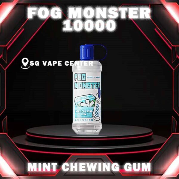 FOG MONSTER 10000 DISPOSABLE - VAPE SINGAPORE SG COD Fog Monster 10000 Disposable Vape is rehcrageable device with 10k puffs. With a unique sealed fresh-keeping design, fog monster can bring the freshest taste with every single puff. Fog monster is specially formulated to satisfied SG users taste buds with rich aroma taste. Moreover, the mouth cap design makes vaper love this device. Fog monster comes with 10 fruity flavour. As a durian Lover you must try musang king pahang. It brings out the aroma of durian perfectly. Specification : Puff: 10000 Puffs Volume: 17ml Charging: Rechargeable Type-C Fully Charge Time: 20min Nicotine: 30mg / 3% ⚠️FOG MONSTER 10000 FLAVOUR LINE UP⚠️ Aloe Vera Grape Blackcurrant Honeydew Grape Bomb Mango Melon Mint Chewing Gum Peach Mango Watermelon Sirap Bandung SG VAPE COD SAME DAY DELIVERY , CASH ON DELIVERY ONLY. TAKE BULK ORDER /MORE ORDER PLS CONTACT ME :  SGVAPECENTER VIEW OUR DAILY NEWS INFORMATION VAPE : TELEGRAM CHANNEL