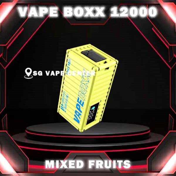 VAPEBOXX 12000 DISPOSABLE - VAPE SINGAPORE SG COD The Vapeboxx 12000 / 12K Disposable in our Vape Singapore Ready Stock , Get it now with us and same day delivery . The Vape Boxx 12K By Vault Vape , is a Adjustable Airflow with Type-C Fast Charging . Specifition : Nicotine Strength : 5% Smart Screen Display Hidden Foldable TIP Explosive Cloud Adjustable Airflow ⚠️VAPEBOXX 12000 FLAVOUR LINE UP⚠️ Hazelnut Coffee Honeydew Melon Gummy Bear Grape Yogurt Double Mango Solero Ice Cream Energy Bull Strawberry Ice Cream Grape Apple Mixed Fruits Sour Bubblegum Original Yakult Grape Sparkling Green Apple Sparkling Lychee Sparkling Blackcurrant Grape Watermelon Bubblegum Kiwi Strawberry Apple SG VAPE COD SAME DAY DELIVERY , CASH ON DELIVERY ONLY. TAKE BULK ORDER /MORE ORDER PLS CONTACT ME :  SGVAPECENTER VIEW OUR DAILY NEWS INFORMATION VAPE : TELEGRAM CHANNEL