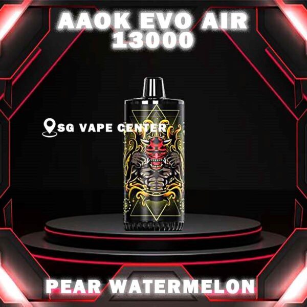 AAOK EVO AIR 13000 DISPOSABLE - VAPE SINGAPORE SG COD The AAOK EVO AIR 13000 is a disposable vaping device known for its high puff count of 13000 and features such as a Type-C rechargeable port and an 800mAh battery. This device offers a convenient and long-lasting vaping experience, making it popular among vapers who prefer disposables with extended usage times. Discover out signature Apple Pie flavor, alongside popular options like AAOK 13K Banana Vanilla Custard , Grape Apple Ice , Pineapple Colada , Pear Watermelon , Strawberry Vanilla , and Oat Milk . For those craving extra sweetness, you can also enjoy Root Beer or Sirap Bandung flavors. Specification : Nicotine: 5% Puffs: 13000 Puff Battery Capacity: 600mAh Capacity: 17ml Charging Interface: Type-C ⚠️AAOK EVO AIR 13000 AVAILABLE FLAVOUR⚠️ Apple Pie Banana Vanilla Custard Candy Guava Mint Grape Apple Ice Oat Milk Pineapple Colada Pear Watermelon Root Beer Sirap Bandung Strawberry Vanilla SG VAPE COD SAME DAY DELIVERY , CASH ON DELIVERY ONLY. TAKE BULK ORDER /MORE ORDER PLS CONTACT ME :  SGVAPECENTER VIEW OUR DAILY NEWS INFORMATION VAPE : TELEGRAM CHANNEL