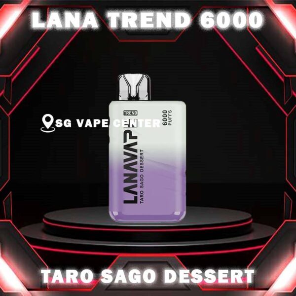 LANA TREND 6000 / 6K Puffs DISPOSABLE - VAPE SINGAPORE SG COD The Lana Trend 6000 / 6k Puffs goes the extra mile, Powered by a 500mAh battery,  offering an impressive 6000 puffs on a single charge. Big farewell to the inconvenience of frequent recharges, and relish uninterrupted vaping throughout your day. Specification : Nicotine (30mg) 3% Approx. 6000 Puffs Capacity 8ml Rechargeable Battery 550mAh Charging Port: Type-C ⚠️LANA TREND 6000 FLAVOUR LINE UP⚠️ Classic Tobacco Grape Guava Ice Lemon Tea Lychee Menthol Ice Peach Pomelo Jasmine Root Beer Sakura Yogurt Spring Water Taro Sago Dessert Thai Mango Tieguanyin Watermelon SG VAPE COD SAME DAY DELIVERY , CASH ON DELIVERY ONLY. TAKE BULK ORDER /MORE ORDER PLS CONTACT ME :  SGVAPECENTER VIEW OUR DAILY NEWS INFORMATION VAPE : TELEGRAM CHANNEL