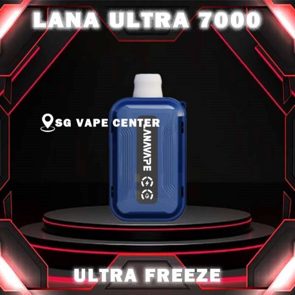 LANA ULTRA 7000 DISPOSABLE - VAPE SINGAPORE SG COD The LANA Ultra 7000 Puffs disposable vape is a vaporizer that contains 3% nicotine. This disposable device is designed to provide users with the best quality vapor possible, making it an excellent choice for those who enjoy nicotine. This device was specifically created to offer a superior experience for nicotine enthusiasts and can enhance your buzz for a significant amount of time. lt's featured an intelligent LED display shows the battery life and eliquid indicator. The battery life is shown in a percentage. The LANA Ultra 7K Puffs vape with strong flavors that outlast the competition. Specification : Puffs: 7000 Puff Nicotine strength : 3% Battery : 550mAh LED display for Battery And Prefilled with 10ml of ejuice. Rechargeable battery with Type-C charging ⚠️LANA ULTRA 7000 FLAVOUR LINE UP⚠️ Chilled Watermelon Cool Lychee Cool Sarsi Double Mint Dongding Oolong Tea Grape Ribena Honey Grape Jasmine Longjing Tea Lemon Cola Lemon Grapefruit Mango Yakult Mixed Berries Mung Bean Ice Peach Oolong Sea Salt Lemon Super Passion Fruit Strawberry Kiwi Strawberry Watermelon Tieguanyin Tea Ultra Freeze SG VAPE COD SAME DAY DELIVERY , CASH ON DELIVERY ONLY. TAKE BULK ORDER /MORE ORDER PLS CONTACT ME :  SGVAPECENTER VIEW OUR DAILY NEWS INFORMATION VAPE : TELEGRAM CHANNEL