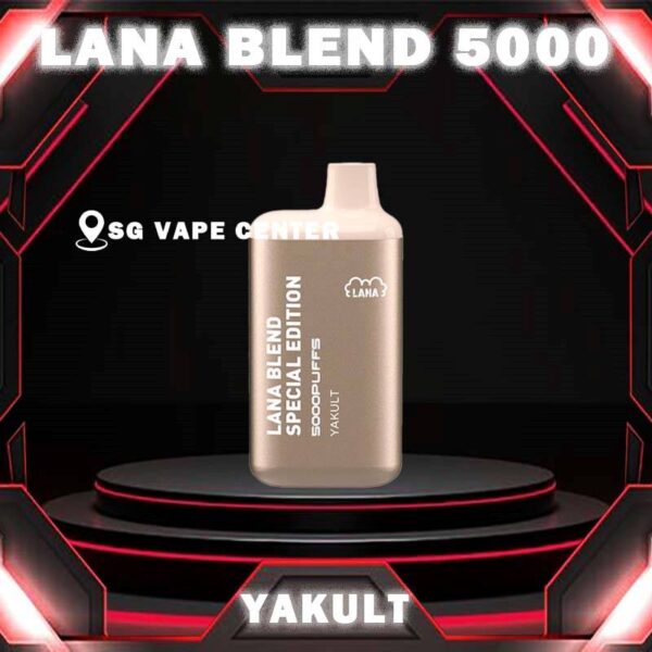 LANA BLEND 5000 DISPOSABLE - VAPE SINGAPORE SG COD Lana Blend Special 5000 Puffs Disposable Vape is a compact and stylish vape kit that offers a convenient and satisfying vaping experience, it is perfect for those who prefer a simple yet stylish look. One of the standout features of the Lanabar 5000 is its flavor options. The device offers a range of flavors to choose from, each with its own unique taste profile. The flavors are well-balanced and do not contain any harsh or irritant ingredients, making for a smooth and enjoyable vaping experience. Whether you prefer sweet, fruity, or menthol flavors, the the Lanabar 5000 has something for everyone. Another advantage of the the Lanabar 5000 is its size and portability. Specification : Puffs : 5000 Nicotine : 3% Battery Capacity : 650mAh Rechargeable E-liquid Capacity : 7ml ⚠️LANA BLEND 5000 FLAVOUR LINE UP⚠️ Aloe Yogurt Chrysanthemum Tea Double Mint Grape Apple Ice Grape Bubblegum Grape Honey Ice Lemon Tea Mango Peach Ice Sea Salt Lemon Strawberry Mango Ice Tie Guan Yin Yakult Watermelon Bubblegum Honeydew Watermelon Pomelo White Tea SG VAPE COD SAME DAY DELIVERY , CASH ON DELIVERY ONLY. TAKE BULK ORDER /MORE ORDER PLS CONTACT ME :  SGVAPECENTER VIEW OUR DAILY NEWS INFORMATION VAPE : TELEGRAM CHANNEL