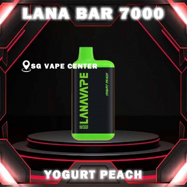 LANA BAR 7000 DISPOSABLE - VAPE SINGAPORE SG COD Lana Bar 7000 Puffs is a compact and stylish disposable vape kit that offers a convenient and satisfying vaping experience, it is perfect for those who prefer a simple yet stylish look. One of the standout features of the Lanabar 7000 is its flavor options. The device offers a range of flavors to choose from, each with its own unique taste profile. The flavors are well-balanced and do not contain any harsh or irritant ingredients, making for a smooth and enjoyable vaping experience. Whether you prefer sweet, fruity, or menthol flavors, This vape has something for everyone. Specification : Nicotine Strength :3% 30mg Battery Capacity : 850mAh Charing Port : Rechargeable Type-C E-liquied Capacity :10ml ⚠️LANA BAR 7000 FLAVOUR LINE UP⚠️ Yogurt Grape Yogurt Passion Fruit Yogurt Peach Mango Yogurt Watermelon Yogurt Peach Yogurt Blueberry Yogurt Aloe Yogurt Strawberry Yogurt Mango Yogurt Ribena Yogurt Orange SG VAPE COD SAME DAY DELIVERY , CASH ON DELIVERY ONLY. TAKE BULK ORDER /MORE ORDER PLS CONTACT ME :  SGVAPECENTER VIEW OUR DAILY NEWS INFORMATION VAPE : TELEGRAM CHANNEL