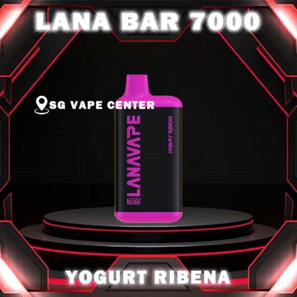 LANA BAR 7000 DISPOSABLE - VAPE SINGAPORE SG COD Lana Bar 7000 Puffs is a compact and stylish disposable vape kit that offers a convenient and satisfying vaping experience, it is perfect for those who prefer a simple yet stylish look. One of the standout features of the Lanabar 7000 is its flavor options. The device offers a range of flavors to choose from, each with its own unique taste profile. The flavors are well-balanced and do not contain any harsh or irritant ingredients, making for a smooth and enjoyable vaping experience. Whether you prefer sweet, fruity, or menthol flavors, This vape has something for everyone. Specification : Nicotine Strength :3% 30mg Battery Capacity : 850mAh Charing Port : Rechargeable Type-C E-liquied Capacity :10ml ⚠️LANA BAR 7000 FLAVOUR LINE UP⚠️ Yogurt Grape Yogurt Passion Fruit Yogurt Peach Mango Yogurt Watermelon Yogurt Peach Yogurt Blueberry Yogurt Aloe Yogurt Strawberry Yogurt Mango Yogurt Ribena Yogurt Orange SG VAPE COD SAME DAY DELIVERY , CASH ON DELIVERY ONLY. TAKE BULK ORDER /MORE ORDER PLS CONTACT ME :  SGVAPECENTER VIEW OUR DAILY NEWS INFORMATION VAPE : TELEGRAM CHANNEL