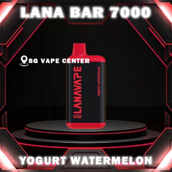 LANA BAR 7000 DISPOSABLE - VAPE SINGAPORE SG COD Lana Bar 7000 Puffs is a compact and stylish disposable vape kit that offers a convenient and satisfying vaping experience, it is perfect for those who prefer a simple yet stylish look. One of the standout features of the Lanabar 7000 is its flavor options. The device offers a range of flavors to choose from, each with its own unique taste profile. The flavors are well-balanced and do not contain any harsh or irritant ingredients, making for a smooth and enjoyable vaping experience. Whether you prefer sweet, fruity, or menthol flavors, This vape has something for everyone. Specification : Nicotine Strength :3% 30mg Battery Capacity : 850mAh Charing Port : Rechargeable Type-C E-liquied Capacity :10ml ⚠️LANA BAR 7000 FLAVOUR LINE UP⚠️ Yogurt Grape Yogurt Passion Fruit Yogurt Peach Mango Yogurt Watermelon Yogurt Peach Yogurt Blueberry Yogurt Aloe Yogurt Strawberry Yogurt Mango Yogurt Ribena Yogurt Orange SG VAPE COD SAME DAY DELIVERY , CASH ON DELIVERY ONLY. TAKE BULK ORDER /MORE ORDER PLS CONTACT ME :  SGVAPECENTER VIEW OUR DAILY NEWS INFORMATION VAPE : TELEGRAM CHANNEL