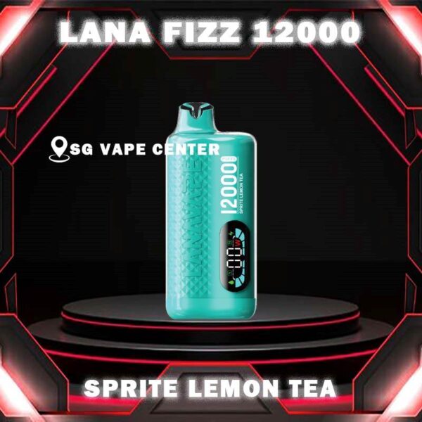 LANA FIZZ 12000 ( 12K ) DISPOSABLE - SG VAPE CENTER SINGAPORE The Lana Fizz 12000 puffs disposable vape ready stock in our sg singapore store online shop for same day delivery. This new vape is Big & Luxe puffs : Endless Pleasure. Lana Fizz 12k puffs support 3 Presses to control over your vaping journey adjustable power. From 13w to 16w, find your sweet spot and enjoy the perfect hie every time! Armed with a 550mAh and rapid-charging USB-C technology, Just grab and go for your parties! The vape design Quiet Luxury! Crafted with a timeless color palettle and adorned, with diamond patterns, LANA FIZZ features a crystal-clear, Plastic surface that exudes elegance and style. Start your day with a burst of Colombian coffee flavour, Then savor the refreshing layers of our multilayered. Blends to keep you feeling fresh throughout the day with LANA FIZZ 12K PUFFS! Specifications : Puff: 12000 Puffs Nicotine Strength: 30mg / 3% E-Liquid: 20ML Battery Capacity: 550mAh Charging Port: Rechargeable Type-C ⚠️LANA FIZZ 12000 FLAVOUR LINE UP⚠️ Chrysanthemum Tea Cold Lychee Green Grape Ice Guava Passion Iced Cola Jasmine Green Tea Peach Oolong Tea Sea Salt Lemon Solero Lime Sprite Lemon Tea Tie Guan Yin King Watermelon Ice SG VAPE COD SAME DAY DELIVERY , CASH ON DELIVERY ONLY. TAKE BULK ORDER /MORE ORDER PLS CONTACT ME :  SGVAPECENTER VIEW OUR DAILY NEWS INFORMATION VAPE : TELEGRAM CHANNEL