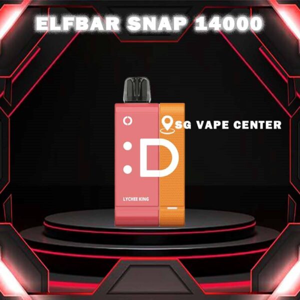 ELFBAR SNAP 14000 DISPOSABLE - SG VAPE CENTER SINGAPORE SHOP Introducing the ElfBar Snap Kit 14000 Puffs Starter Kit & Cartridge Prefilled Pod Disposable , a revolutionary disposable vaping device designed to deliver an unparalleled vaping experience. With an impressive array of flavors and a massive puff count, this kit is perfect for those seeking convenience, variety, and long-lasting performance. Discover the convenience and flavor of the Elf Bar Snap Kit 14000 Puffs. Whether you're a seasoned vaper or new to vaping, this kit offers a hassle-free and flavorful solution. With its impressive puff count, diverse flavor options, and user-friendly design, the ElfBar Snap Kit is the ultimate choice for anyone looking to enjoy a premium vaping experience. Specification : Puffs: Up to 14000 Nicotine: 5% Battery Capacity: 200 mAh Charging Battery Capacity: 820 mAh Charging Port: Type-C ⚠️ELFBAR SNAP 12000 FLAVOUR LINE UP⚠️ Blueberry Grape Lychee King Mango King Mango Melon Sour Bubblegum Sour Kiwi SG VAPE COD SAME DAY DELIVERY , CASH ON DELIVERY ONLY. TAKE BULK ORDER /MORE ORDER PLS CONTACT ME :  SGVAPECENTER VIEW OUR DAILY NEWS INFORMATION VAPE : TELEGRAM CHANNEL