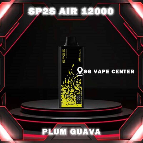 SP2S AIR 12000 DISPOSABLE - SG VAPE CENTER SINGAPORE SHOP Discover the SP2S Air 12000 Puff Disposable , a popular product available at SG VAPER SHOP in Singapore. Find out more about this high-quality vape product and how it can enhance your vaping experience. The SP2s Air 12k is a rechargeable disposable vape device offering up to 12,000 puffs. It is powered by a 600mAh battery and features Type-C fast charging for convenient and quick recharges. This device is known for its sleek design and user-friendly features, catering to vapers who need a long-lasting and hassle-free vaping experience. Available in various flavors, it is highly regarded in Singapore for its reliability and quality. Specification : Approx. 12000 Puffs Capacity 8ml Super Slim Design Mesh Coil Rechargeable Battery 600mAh Charging Port: Type-C ⚠️SP2S AIR 12000 FLAVOUR LINE UP⚠️ Apctic Mint Green Apple Soda Himalaya Jasmine Himalaya Mineral Himalaya Tie Guan Yin Icy Melon Kiwi Passion Guava Lychee Breeze Passion Lemonade Peach Green Tea Plum Guava SG VAPE COD SAME DAY DELIVERY , CASH ON DELIVERY ONLY. TAKE BULK ORDER /MORE ORDER PLS CONTACT ME :  SGVAPECENTER VIEW OUR DAILY NEWS INFORMATION VAPE : TELEGRAM CHANNEL